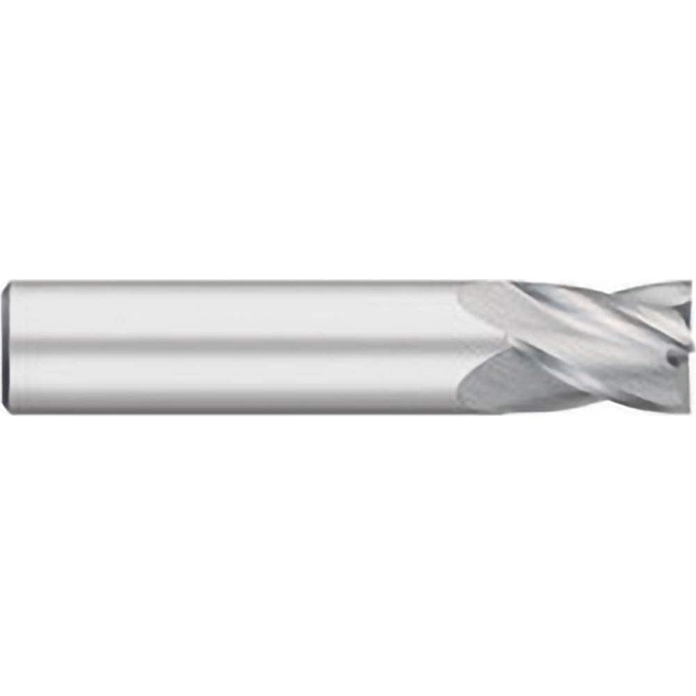 Titan USA - Square End Mills; Mill Diameter (Decimal Inch): 0.0469 ; Number of Flutes: 4 ; Length of Cut (Decimal Inch): 0.0938 ; Material: Solid Carbide ; Finish/Coating: Uncoated ; Shank Diameter (Inch): 1/8 - Exact Tool & Supply