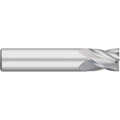 Titan USA - Square End Mills; Mill Diameter (Decimal Inch): 0.1563 ; Number of Flutes: 4 ; Length of Cut (Inch): 5/16 ; Length of Cut (Decimal Inch): 0.3125 ; Material: Solid Carbide ; Finish/Coating: Uncoated - Exact Tool & Supply