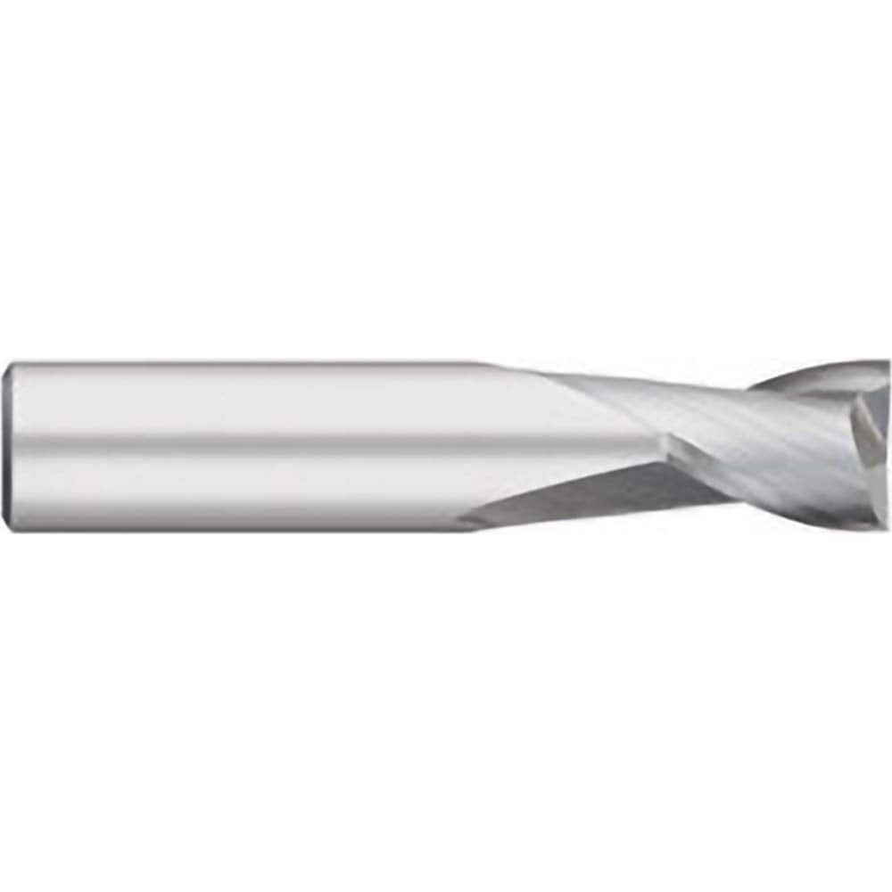 Titan USA - Square End Mills; Mill Diameter (Decimal Inch): 0.1563 ; Number of Flutes: 2 ; Length of Cut (Inch): 5/16 ; Length of Cut (Decimal Inch): 0.3125 ; Material: Solid Carbide ; Finish/Coating: Uncoated - Exact Tool & Supply