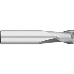 Titan USA - Square End Mills; Mill Diameter (Inch): 3/16 ; Mill Diameter (Decimal Inch): 0.1875 ; Number of Flutes: 2 ; Length of Cut (Inch): 3/8 ; Length of Cut (Decimal Inch): 0.3750 ; Material: Solid Carbide - Exact Tool & Supply