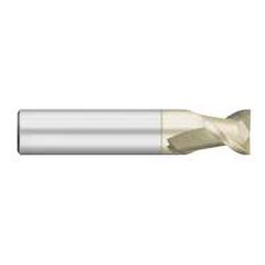 Titan USA - Square End Mills; Mill Diameter (Inch): 3/16 ; Mill Diameter (Decimal Inch): 0.1875 ; Number of Flutes: 2 ; Length of Cut (Inch): 3/8 ; Length of Cut (Decimal Inch): 0.3750 ; Material: Solid Carbide - Exact Tool & Supply