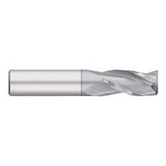 Titan USA - Square End Mills; Mill Diameter (Decimal Inch): 0.0313 ; Number of Flutes: 3 ; Length of Cut (Inch): 1/8 ; Length of Cut (Decimal Inch): 0.1250 ; Material: Solid Carbide ; Finish/Coating: TiCN - Exact Tool & Supply