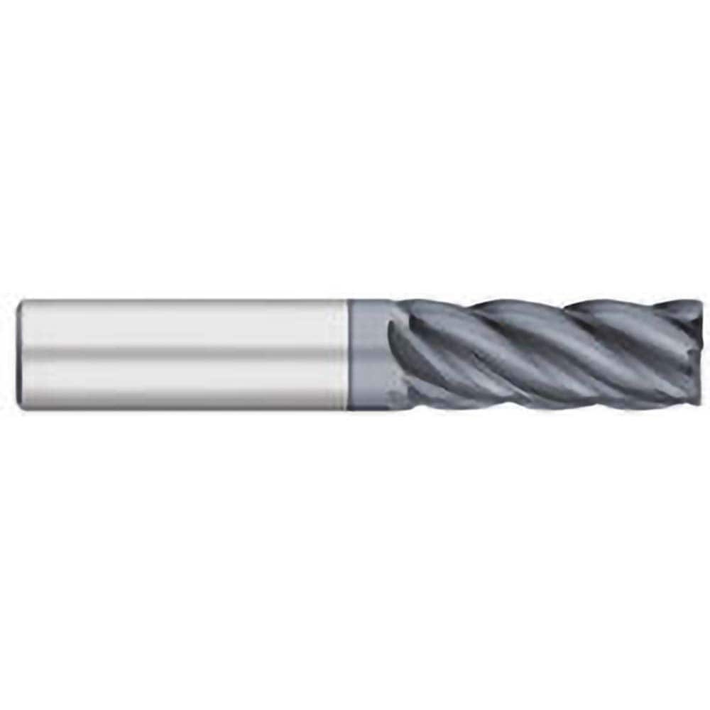 Titan USA - Corner Radius & Corner Chamfer End Mills; Mill Diameter (Inch): 1/8 ; Mill Diameter (Decimal Inch): 0.1250 ; End Type: Corner Radius ; Corner Radius (Decimal Inch): 0.0100 ; Number of Flutes: 5 ; Material: Solid Carbide - Exact Tool & Supply