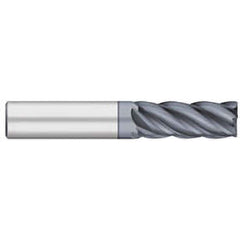 Titan USA - Corner Radius & Corner Chamfer End Mills; Mill Diameter (Inch): 1/8 ; Mill Diameter (Decimal Inch): 0.1250 ; End Type: Corner Radius ; Corner Radius (Decimal Inch): 0.0100 ; Number of Flutes: 5 ; Material: Solid Carbide - Exact Tool & Supply