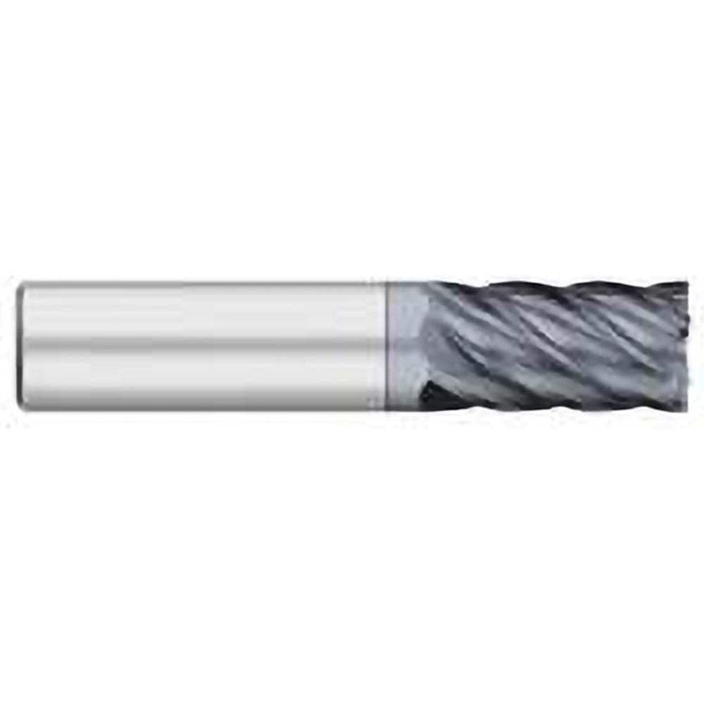 Titan USA - Square End Mills; Mill Diameter (Inch): 1/4 ; Mill Diameter (Decimal Inch): 0.2500 ; Number of Flutes: 6 ; Length of Cut (Inch): 3/8 ; Length of Cut (Decimal Inch): 0.3750 ; Material: Solid Carbide - Exact Tool & Supply