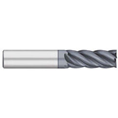 Titan USA - Square End Mills; Mill Diameter (Inch): 3/16 ; Mill Diameter (Decimal Inch): 0.1875 ; Number of Flutes: 5 ; Length of Cut (Inch): 9/16 ; Length of Cut (Decimal Inch): 0.5625 ; Material: Solid Carbide - Exact Tool & Supply