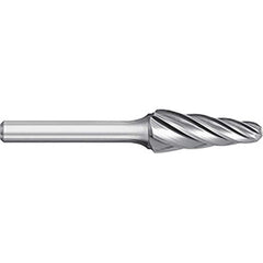 Titan USA - Burrs; Head Shape: Taper ; Industry Specification: SL-7NF ; Tooth Style: Aluma Cut ; Cutting Diameter (Inch): 3/4 ; Cutting Diameter (Decimal Inch): 0.7500 ; Shank Diameter (Inch): 1/4 - Exact Tool & Supply