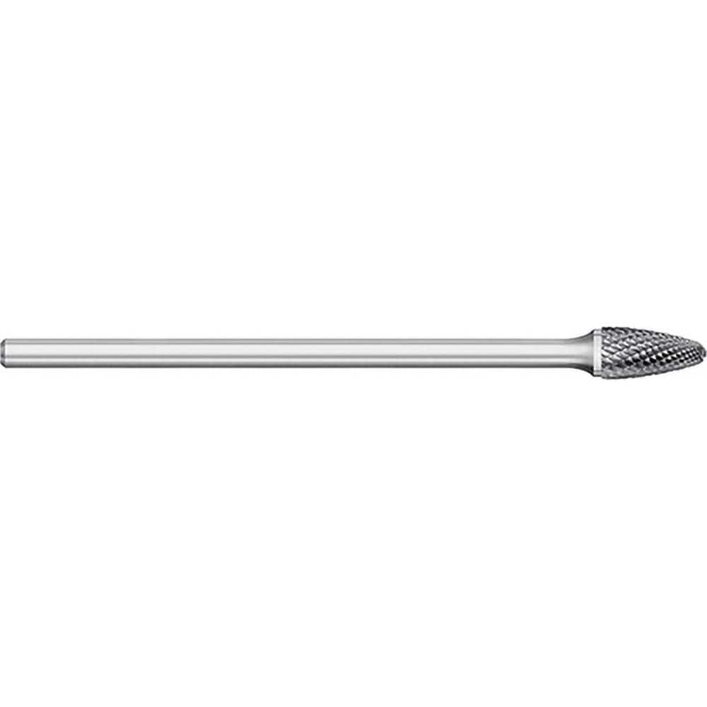 Titan USA - Burrs; Head Shape: Tree w/Radius ; Industry Specification: SF-1L6 ; Tooth Style: Double Cut ; Cutting Diameter (Inch): 1/4 ; Cutting Diameter (Decimal Inch): 0.2500 ; Shank Diameter (Inch): 1/4 - Exact Tool & Supply