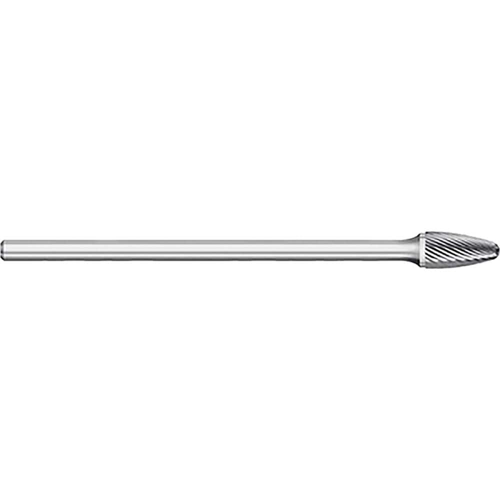 Titan USA - Burrs; Head Shape: Tree w/Radius ; Industry Specification: SF-1L6 ; Tooth Style: Single Cut ; Cutting Diameter (Inch): 1/4 ; Cutting Diameter (Decimal Inch): 0.2500 ; Shank Diameter (Inch): 1/4 - Exact Tool & Supply