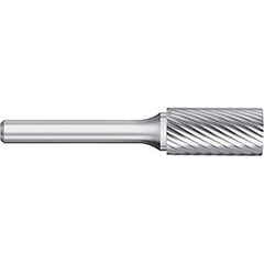 Titan USA - Burrs; Head Shape: Cylinder ; Industry Specification: SA-9 ; Tooth Style: Single Cut ; Cutting Diameter (Inch): 1 ; Cutting Diameter (Decimal Inch): 1.0000 ; Shank Diameter (Inch): 1/4 - Exact Tool & Supply