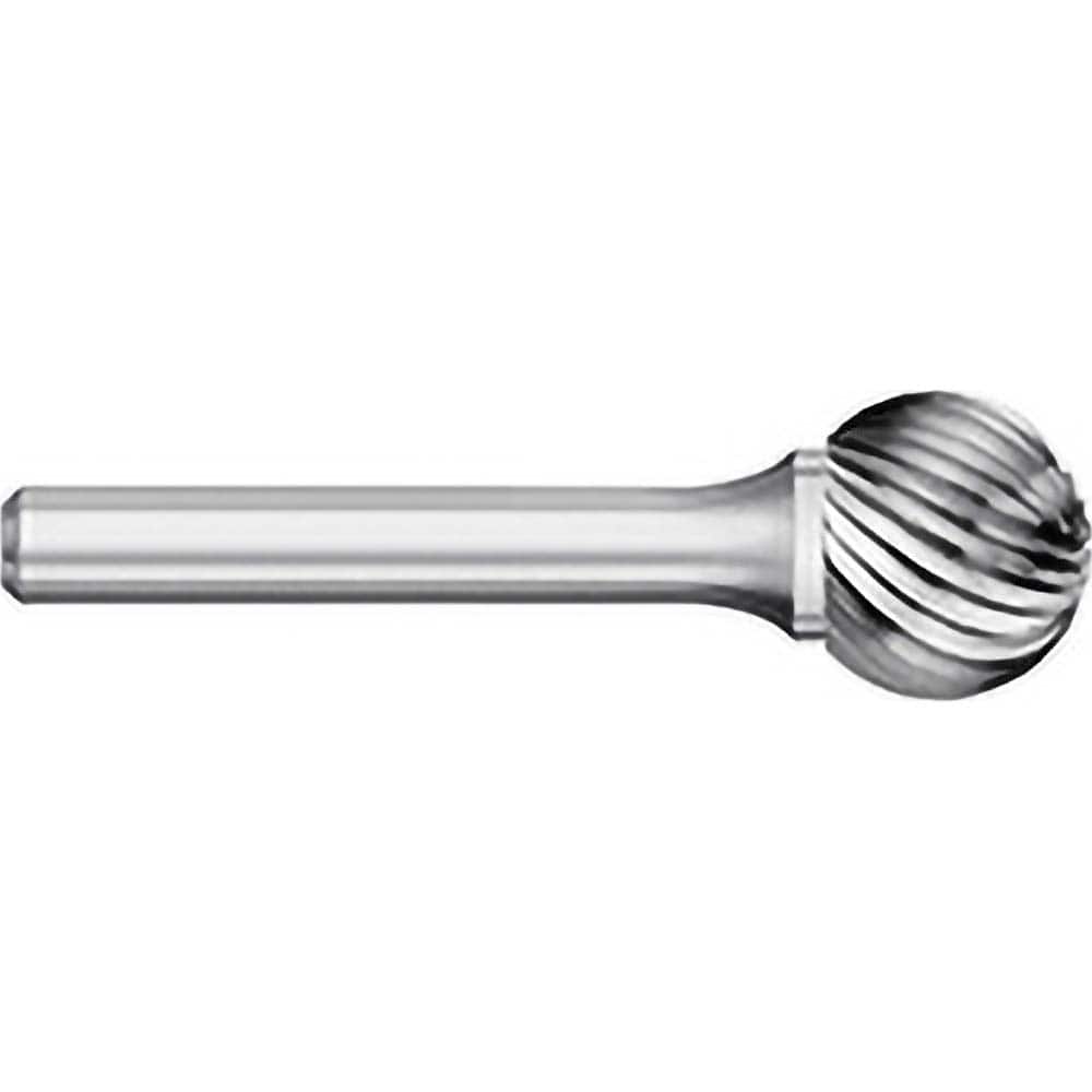 Titan USA - Burrs; Head Shape: Ball ; Industry Specification: SD-9 ; Tooth Style: Single Cut ; Cutting Diameter (Inch): 1 ; Cutting Diameter (Decimal Inch): 1.0000 ; Shank Diameter (Inch): 1/4 - Exact Tool & Supply