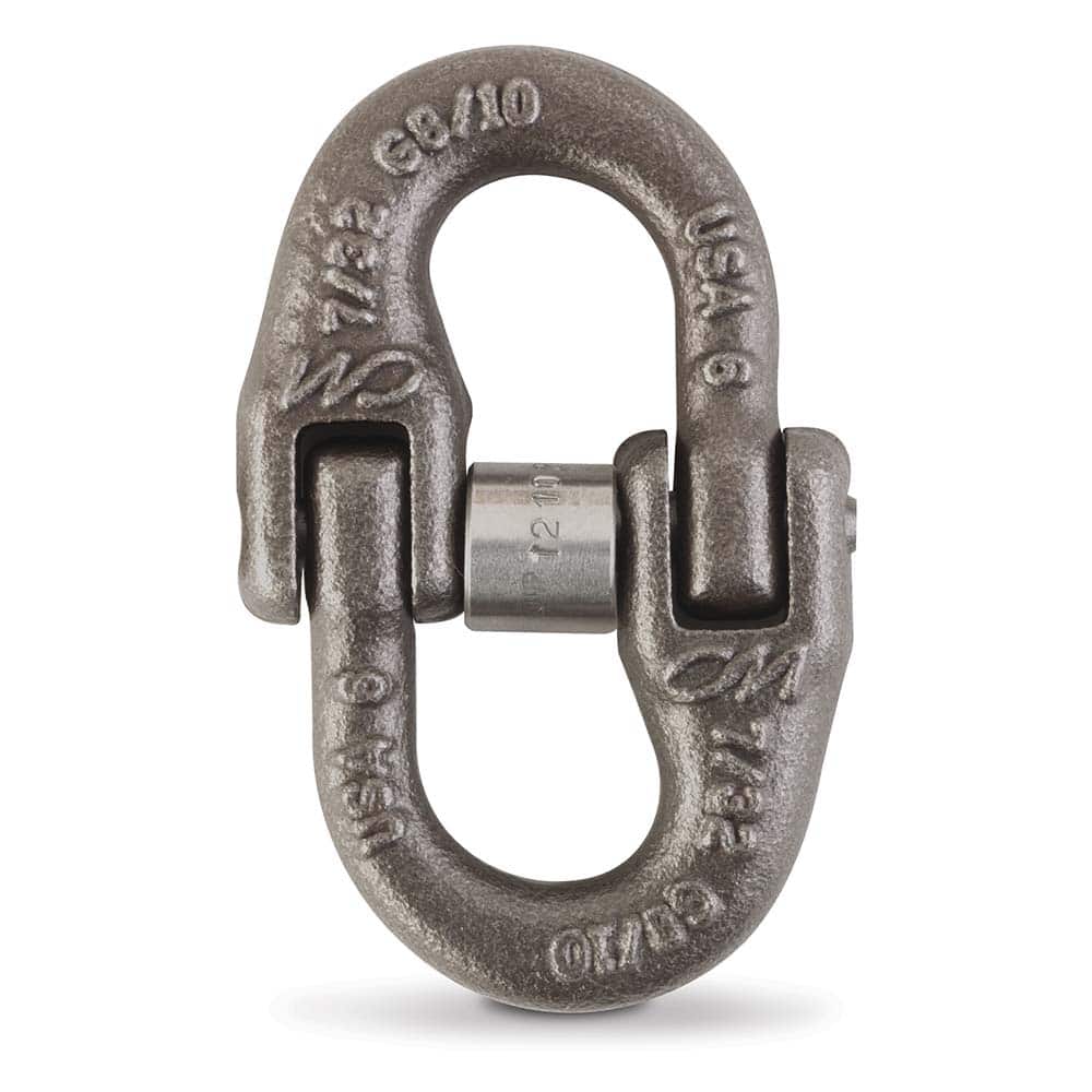 CM - Links; Type: HammerLok Chain Coupling Link ; Chain Size (Inch): 9/32 ; Load Capacity (Lb.): 3500.000 ; Material: Herc-Alloy 800 - Exact Tool & Supply