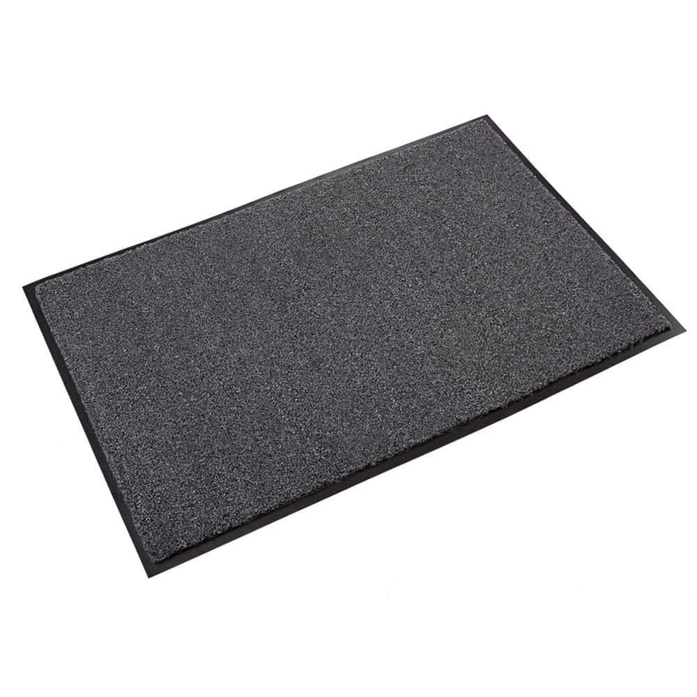 Crown Matting - Entrance Matting; Indoor or Outdoor: Indoor ; Traffic Type: Medium Duty ; Surface Material: Polypropylene; Olefin ; Base Material: Vinyl ; Surface Pattern: Cut Pile ; Color: Charcoal - Exact Tool & Supply