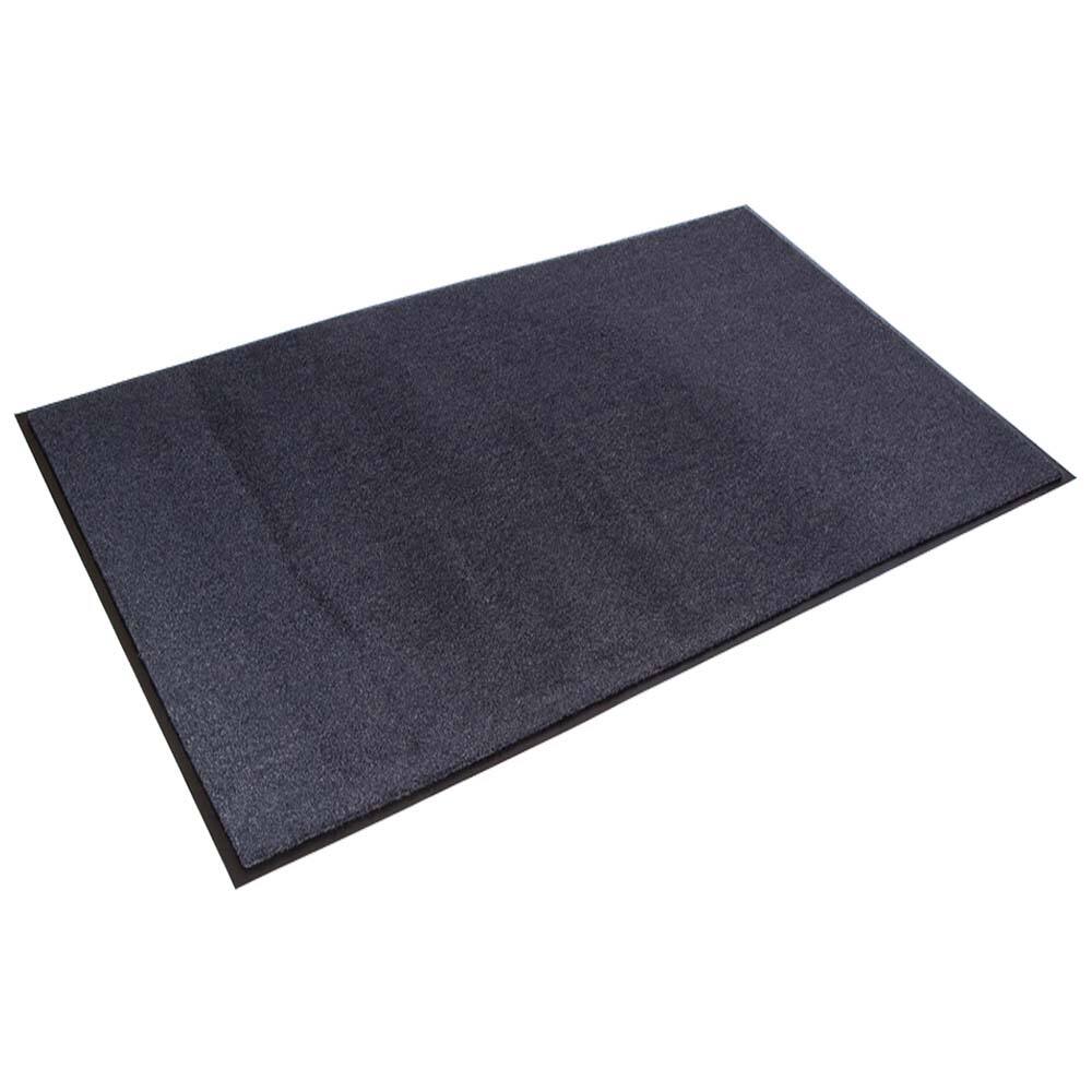 Crown Matting - Entrance Matting; Indoor or Outdoor: Indoor ; Traffic Type: Light; Light Duty ; Surface Material: Polypropylene ; Base Material: Vinyl ; Surface Pattern: Cut Pile ; Color: Navy Blue - Exact Tool & Supply