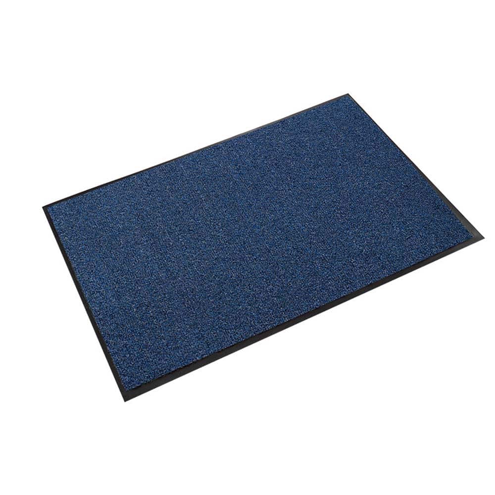 Crown Matting - Entrance Matting; Indoor or Outdoor: Indoor ; Traffic Type: Medium Duty ; Surface Material: Polypropylene; Olefin ; Base Material: Vinyl ; Surface Pattern: Cut Pile ; Color: Marlin Blue - Exact Tool & Supply