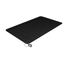 Crown Matting - Anti-Fatigue Matting; Dry or Wet Environment: Dry ; Length (Feet): 5.000 ; Width (Inch): 36 ; Width (Feet): 3.00 ; Thickness (Inch): 9/16 ; Surface Pattern: Diamond-Plate - Exact Tool & Supply