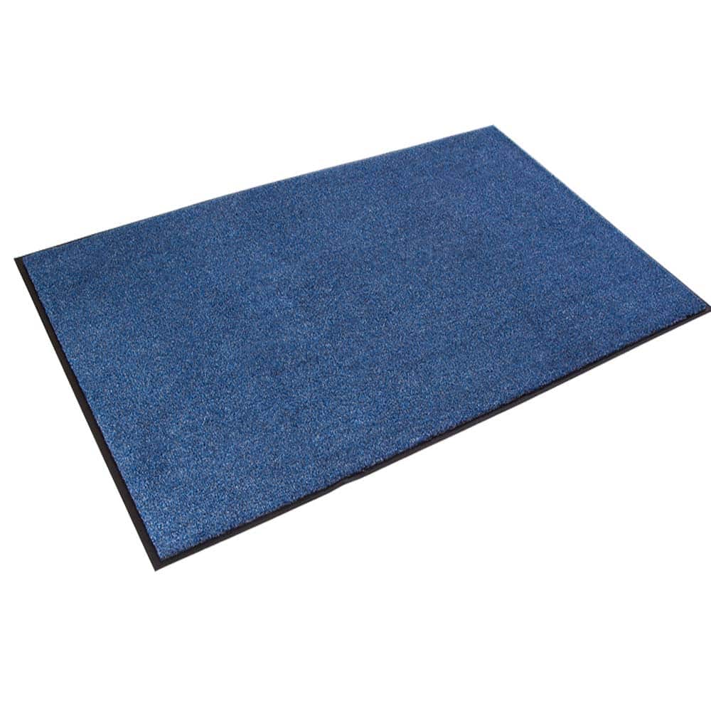 Crown Matting - Entrance Matting; Indoor or Outdoor: Indoor ; Traffic Type: Light; Light Duty ; Surface Material: Polypropylene ; Base Material: Vinyl ; Surface Pattern: Cut Pile ; Color: Marlin Blue - Exact Tool & Supply