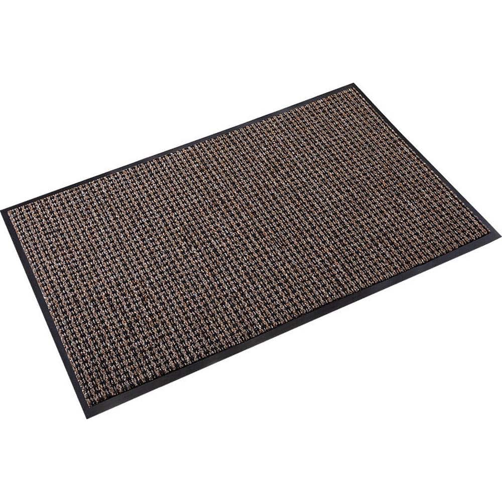 Crown Matting - Entrance Matting; Indoor or Outdoor: Indoor ; Traffic Type: Heavy Duty; Heavy ; Surface Material: Polypropylene ; Base Material: Nitrile Rubber; Vinyl ; Surface Pattern: Cut Pile ; Color: Black/Brown - Exact Tool & Supply