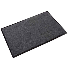 Crown Matting - Entrance Matting; Indoor or Outdoor: Indoor ; Traffic Type: Light; Light Duty ; Surface Material: Polypropylene ; Base Material: Vinyl ; Surface Pattern: Cut Pile ; Color: Charcoal - Exact Tool & Supply