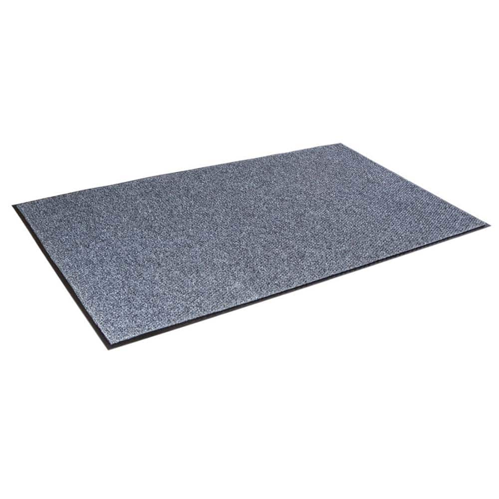 Crown Matting - Entrance Matting; Indoor or Outdoor: Indoor ; Traffic Type: Heavy Duty; Heavy ; Surface Material: Polypropylene ; Base Material: Nitrile Rubber; Vinyl ; Surface Pattern: Looped ; Color: Blue/Gray - Exact Tool & Supply