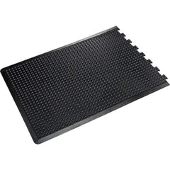 Crown Matting - Anti-Fatigue Matting; Dry or Wet Environment: Dry ; Length (Feet): 4.000 ; Width (Inch): 35 ; Thickness (Inch): 1/2 ; Surface Pattern: Bubbled; Raised Circles ; Surface Material: SBR Rubber - Exact Tool & Supply