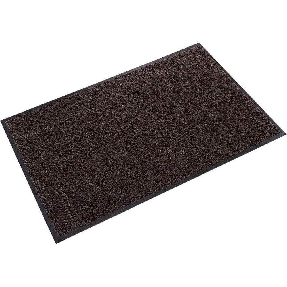 Crown Matting - Entrance Matting; Indoor or Outdoor: Indoor ; Traffic Type: Heavy Duty; Heavy/High Traffic ; Surface Material: Polypropylene ; Base Material: Nitrile Rubber; Vinyl ; Surface Pattern: Cut Pile ; Color: Walnut - Exact Tool & Supply