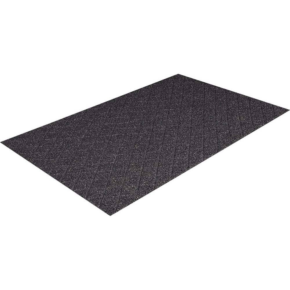Crown Matting - Anti-Fatigue Matting; Dry or Wet Environment: Wet ; Length (Feet): 5.000 ; Width (Inch): 36 ; Width (Feet): 3.00 ; Thickness (Inch): 1/2 ; Surface Pattern: Raised Diamond Pattern - Exact Tool & Supply