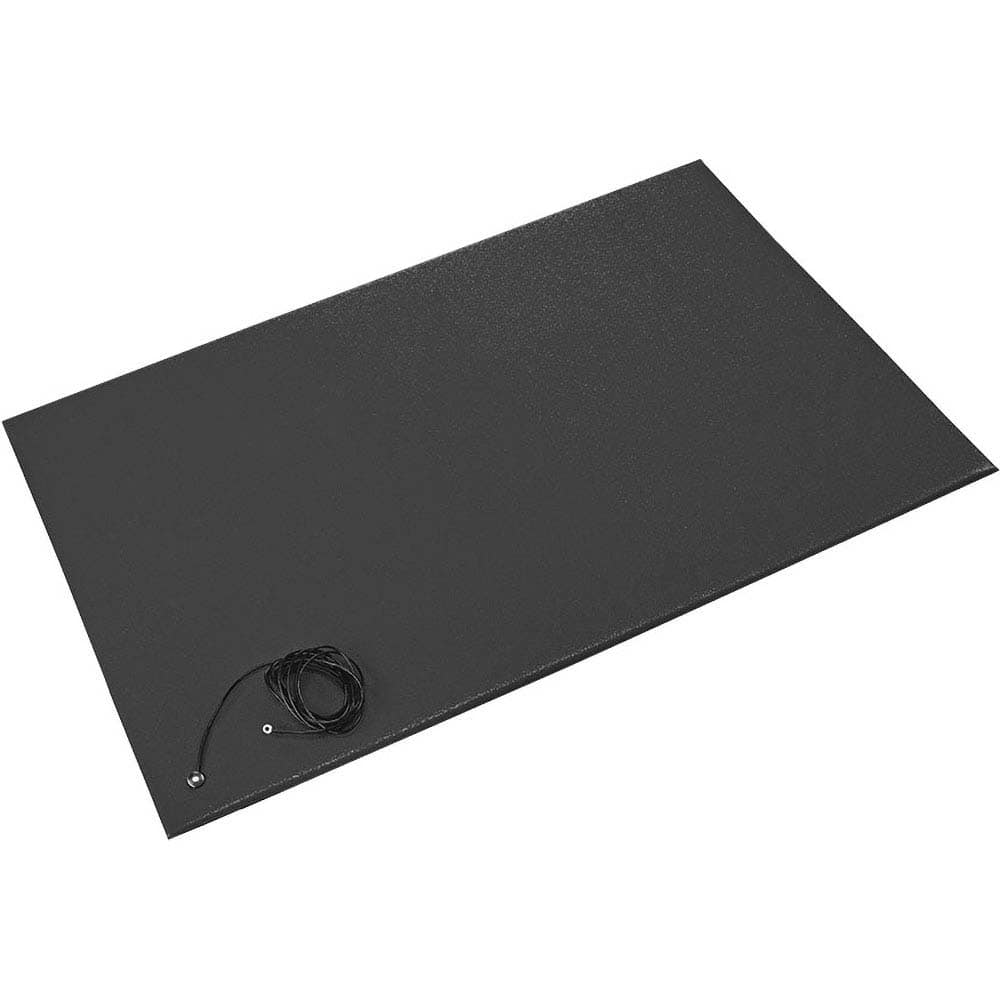 Crown Matting - Anti-Fatigue Matting; Dry or Wet Environment: Dry ; Length (Feet): 12.000 ; Width (Inch): 36 ; Width (Feet): 3.00 ; Thickness (Inch): 3/8 ; Surface Pattern: Smooth - Exact Tool & Supply