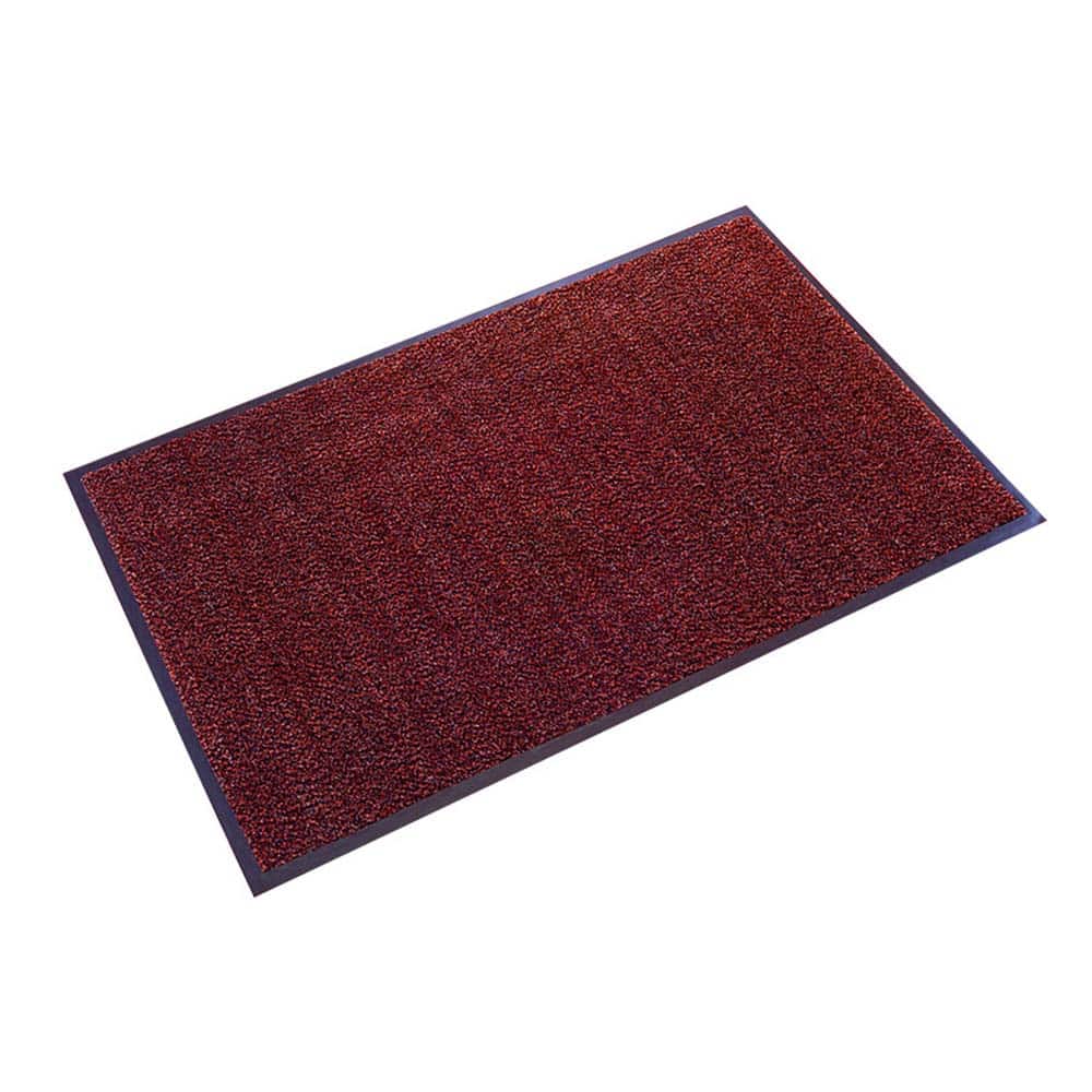 Crown Matting - Entrance Matting; Indoor or Outdoor: Indoor ; Traffic Type: Heavy Duty; Heavy/High Traffic ; Surface Material: Polypropylene ; Base Material: Nitrile Rubber; Vinyl ; Surface Pattern: Cut Pile ; Color: Red - Exact Tool & Supply