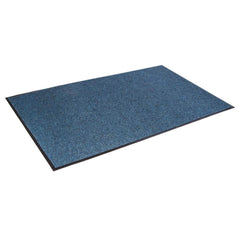 Crown Matting - Entrance Matting; Indoor or Outdoor: Indoor ; Traffic Type: Light ; Surface Material: Polypropylene ; Base Material: Vinyl ; Surface Pattern: Ribbed ; Color: Blue - Exact Tool & Supply