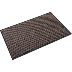 Crown Matting - Entrance Matting; Indoor or Outdoor: Indoor ; Traffic Type: Heavy Duty; Heavy ; Surface Material: Polypropylene ; Base Material: Nitrile Rubber; Vinyl ; Surface Pattern: Cut Pile ; Color: Black/Brown - Exact Tool & Supply
