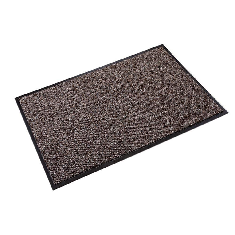 Crown Matting - Entrance Matting; Indoor or Outdoor: Indoor ; Traffic Type: Medium ; Surface Material: Polypropylene ; Base Material: Vinyl ; Surface Pattern: Looped; Cut Pile ; Color: Brown - Exact Tool & Supply