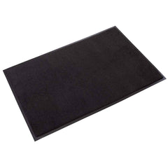 Crown Matting - Entrance Matting; Indoor or Outdoor: Indoor ; Traffic Type: Medium Duty ; Surface Material: Polypropylene; Olefin ; Base Material: Vinyl ; Surface Pattern: Cut Pile ; Color: Black - Exact Tool & Supply