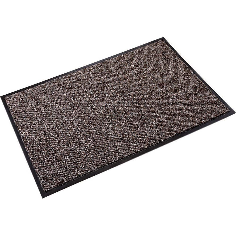 Crown Matting - Entrance Matting; Indoor or Outdoor: Indoor ; Traffic Type: Medium ; Surface Material: Polypropylene ; Base Material: Vinyl ; Surface Pattern: Looped; Cut Pile ; Color: Brown - Exact Tool & Supply