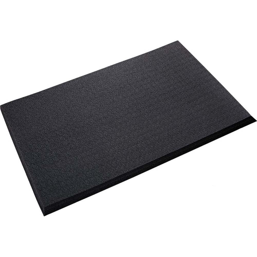 Crown Matting - Anti-Fatigue Matting; Dry or Wet Environment: Dry ; Length (Feet): 3.000 ; Width (Inch): 24 ; Width (Feet): 2.00 ; Thickness (Inch): 7/8 ; Surface Pattern: Pebbled; Smooth - Exact Tool & Supply