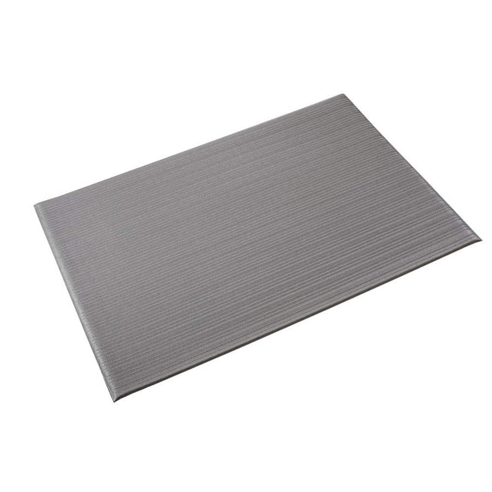 Crown Matting - Anti-Fatigue Matting; Dry or Wet Environment: Dry ; Length (Feet): 5.000 ; Width (Inch): 36 ; Width (Feet): 3.00 ; Thickness (Inch): 3/8 ; Surface Pattern: Ribbed - Exact Tool & Supply