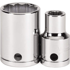 Williams - Hand Sockets; Drive Size (Inch): 1/2 ; Size (Inch): 15/16 ; Type: Standard ; Tool Type: Tethered Hand Socket ; Number of Points: 12 ; Finish/Coating: Chrome - Exact Tool & Supply