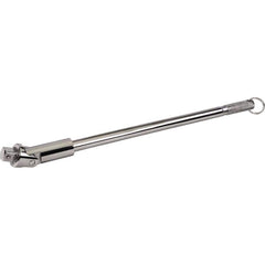 Williams - Socket Handles; Tool Type: Tethered Flexible Handle ; Drive Size (Inch): 3/4 ; Overall Length (Inch): 22-1/8 ; Finish/Coating: Chrome ; Additional Information: Drive handles provide extra leverage with greater strength than ratchets. Square dr - Exact Tool & Supply