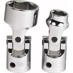 Williams - Hand Sockets; Drive Size (Inch): 3/8 ; Size (Inch): 5/8 ; Type: Standard ; Tool Type: Tethered Hand Socket ; Number of Points: 12 ; Finish/Coating: Chrome - Exact Tool & Supply