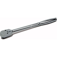 Williams - Ratchets; Tool Type: 3/8" Drive Ratchet ; Drive Size (Inch): 3/8 ; Head Shape: Pear ; Head Features: Fine Tooth; Flat Sealed; Reversible; Standard ; Finish/Coating: Chrome ; Overall Length (Inch): 8 - Exact Tool & Supply