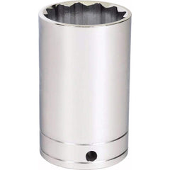 Williams - Hand Sockets; Drive Size (Inch): 1/2 ; Size (Inch): 1.34 ; Type: Standard ; Tool Type: Tethered Hand Socket ; Number of Points: 12 ; Finish/Coating: Chrome - Exact Tool & Supply
