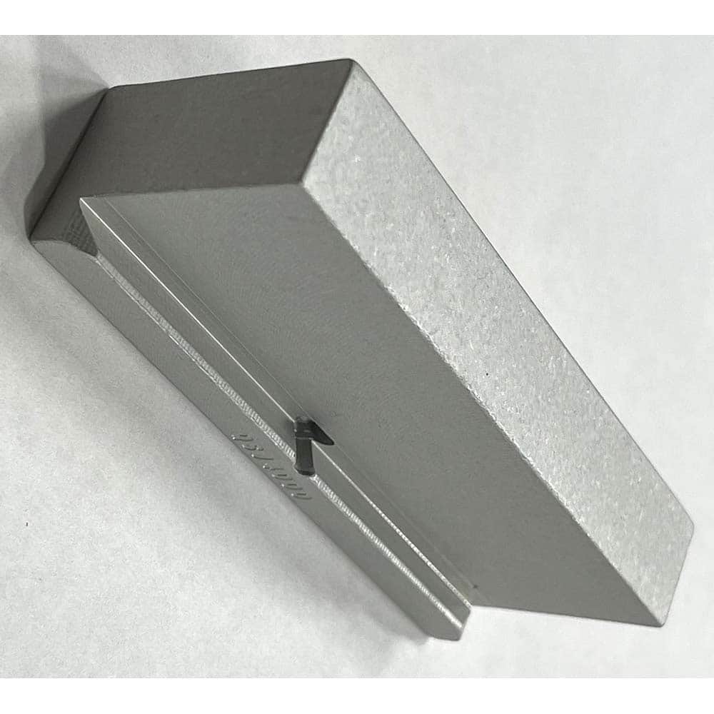 TE-CO - Vise Jaws; Jaw Shape: Flat ; Jaw Width (mm): 203.2 ; Jaw Width (Inch): 8 ; Jaw Width (Decimal Inch): 8 ; Jaw Height (mm): 63.5 ; Jaw Height (Inch): 2.5 - Exact Tool & Supply