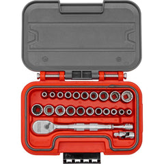 Proto - Socket Sets; Measurement Type: Metric; SAE ; Drive Size: 1/4 ; Minimum Size (Inch): 7/16 ; Maximum Size (mm): 14.00 ; Maximum Size (Inch): 9/16 ; Tool Type: Socket Set - Exact Tool & Supply