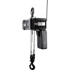 Jet - Electric Hoists; Type: Electric Hoist ; Load Capacity (Ton): 1/4 ; Load Capacity (Lb.): 550.000 ; Maximum Lift Distance (Feet): 90 ; Lift Motor Phase: 1 - Exact Tool & Supply