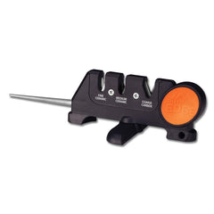 Outdoor Edge - Knife Accessories; Type: Knife Sharpener ; Additional Information: Includes coarse carbide, medium carbide and fine ceramic - Exact Tool & Supply
