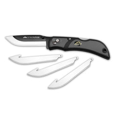 Outdoor Edge - Pocket & Folding Knives; Knife Type: Folding Knife ; Edge Type: Plain Edge ; Blade Length (Inch): 3 ; Handle Material: Glass-Reinforced Nylon with TPE ; Closed Length: 4-1/2 (Inch); Number of Edges: 1 - Exact Tool & Supply