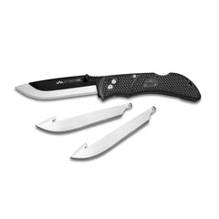Outdoor Edge - Pocket & Folding Knives; Knife Type: Folding Knife ; Edge Type: Plain Edge ; Blade Length (Inch): 3-1/2 ; Handle Material: Glass-Reinforced Nylon ; Closed Length: 4-1/2 (Inch); Number of Edges: 1 - Exact Tool & Supply