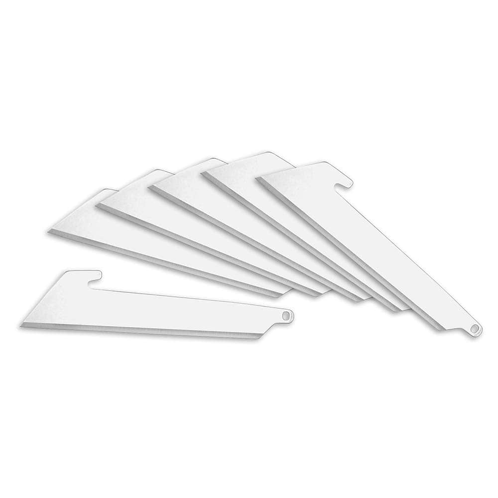 Outdoor Edge - Knife Blades; Type: RazorSafe Replacement Blade ; Material: Japanese 420J2 Stainless Steel ; Overall Length (Inch): 3.0 ; Number of Blades: 6 - Exact Tool & Supply