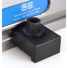 TE-CO - Vise Accessories; Product Type: Vise Clamp ; Product Compatibility: 4" Vises ; Number of Pieces: 1 ; Material: Steel ; Jaw Width (Inch): 4 ; Product Length (Inch): 1.5 - Exact Tool & Supply