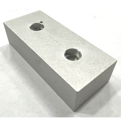 TE-CO - Vise Jaws; Jaw Shape: Flat ; Jaw Width (mm): 203.2 ; Jaw Width (Inch): 8 ; Jaw Width (Decimal Inch): 8 ; Jaw Height (mm): 50.8 ; Jaw Height (Inch): 2 - Exact Tool & Supply